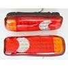 2x 12V Récupération LED Feux Arrière 12V Pour Camping-Car Camion Remorque Camionnette Châssis Benne Lkw Caravane 5 Fonctions...