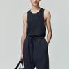 Fear of God Essentials FW25 Праздничный 2025 Базовый топ Легкая бирка с логотипом Круглый вырез Жилет Мужские Топы 125HO254231F