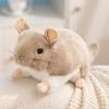 Уютные плюшевые игрушки шиншиллы Высококачественная реалистичная кукла-крыса Плюшевая кукла Тоторо Детский компаньон