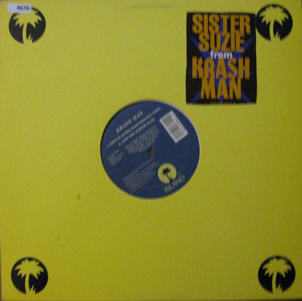 12-дюймовая пластинка KRASH MAN - Sister Suzie 422858345 Island Records 1994 США Рэп и хип-хоп/R&B Б/у