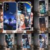 Мягкий чехол для телефона Sword Art Online для Samsung Galaxy A13 A14 A15 A16 A17 A53 A54 A55 A56 A57 A33 A34 A35 A36 A37 A23 A24 A2