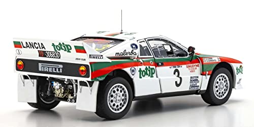Kyosho Оригинальный масштаб 1/18 Lancia Rally 037 1985 Elbarallee #3 Готовое изделие