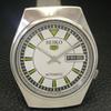 АВТОМАТИЧЕСКИЕ ВИНТАЖНЫЕ ЧАСЫ SEIKO 5 ЯПОНИЯ 7009A МУЖСКИЕ С БЕЛЫМ ЦИФЕРБЛАТОМ a703047-1 R212-a703047