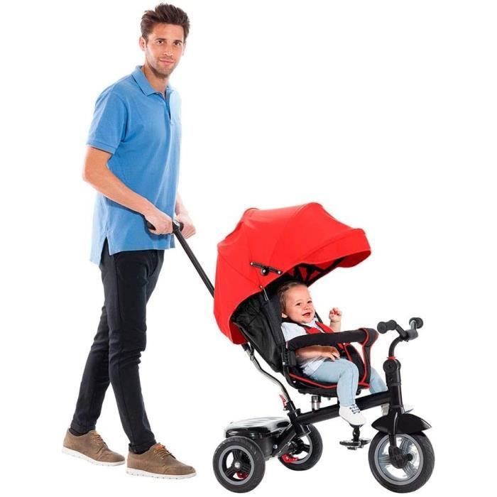 Tricycle évolutif - Moltó Urban Trike - Pliable - Siège inclinable - Bac de rangement