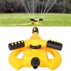 3-Arm Lawn Sprinkler 360 Degree Rotating Large Area Sprinkler Adjustable Water Spray Sprinkler