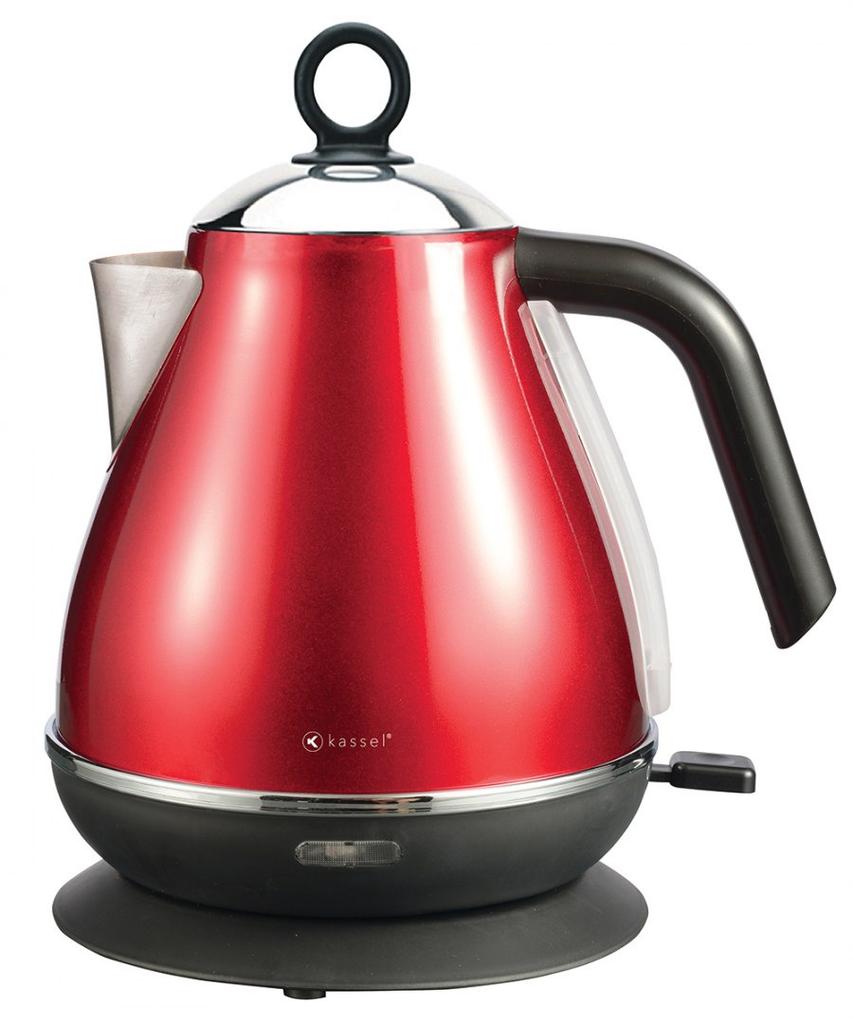 Kassel electric kettle 1.7l red 93224