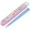 Children's Antibacterial Slide Chopsticks Box Set Disney Princess 22 Girls Made In Japan ABS2AMAG-A