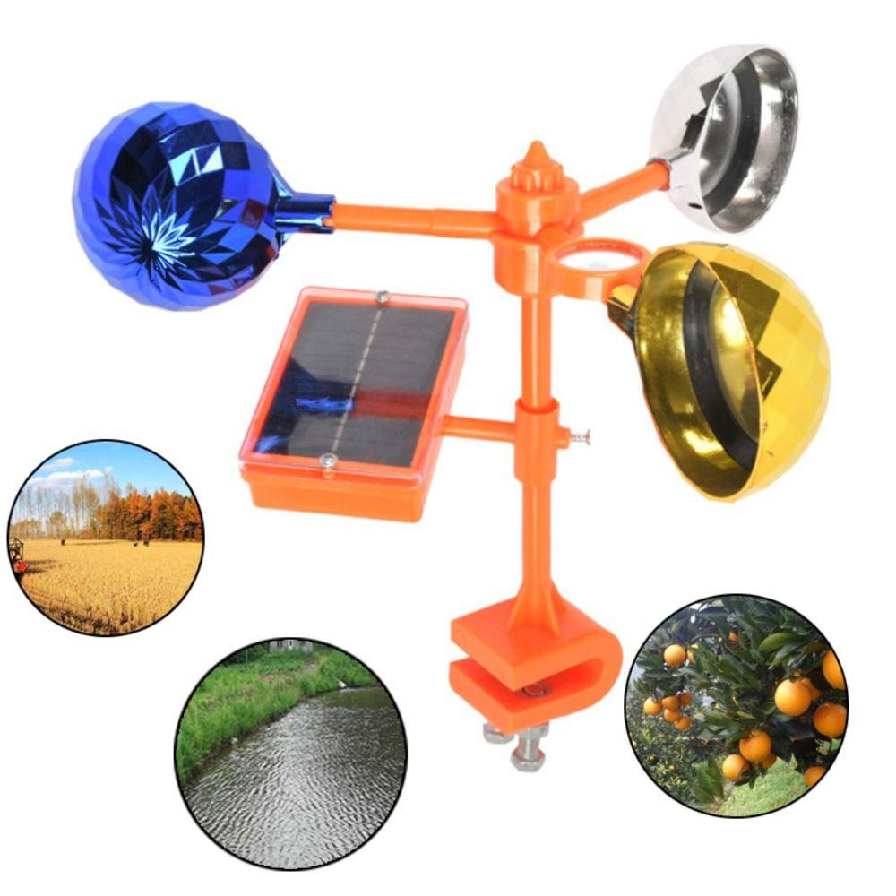 Weatherproof Bird Repellent Devices Outdoor Solar Powered Bird Chasing Artifact  Farm Orchard