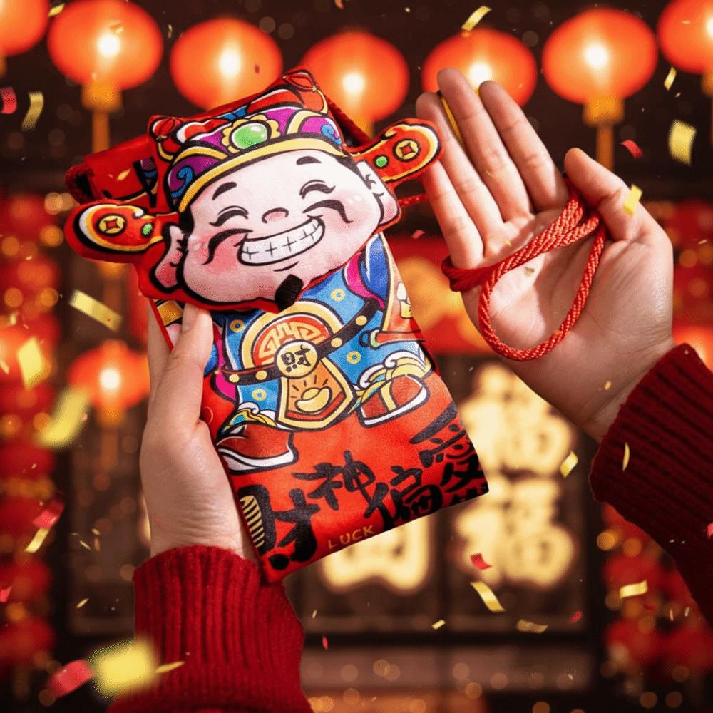 Cartoon Red Envelope Bag Traditional Bless Fortune Pocket Cute Hongbao Children's Use