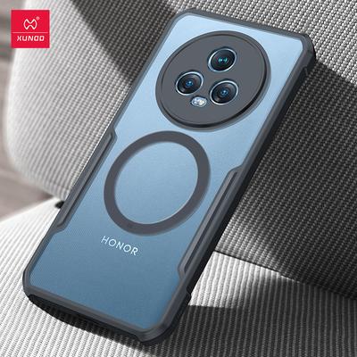 Магнитный чехол Xundd для Honor Magic5 Pro, противоударный бампер, подушка безопасности, защита объектива, матовая прозрачная задняя крышка для Honor Magic 5