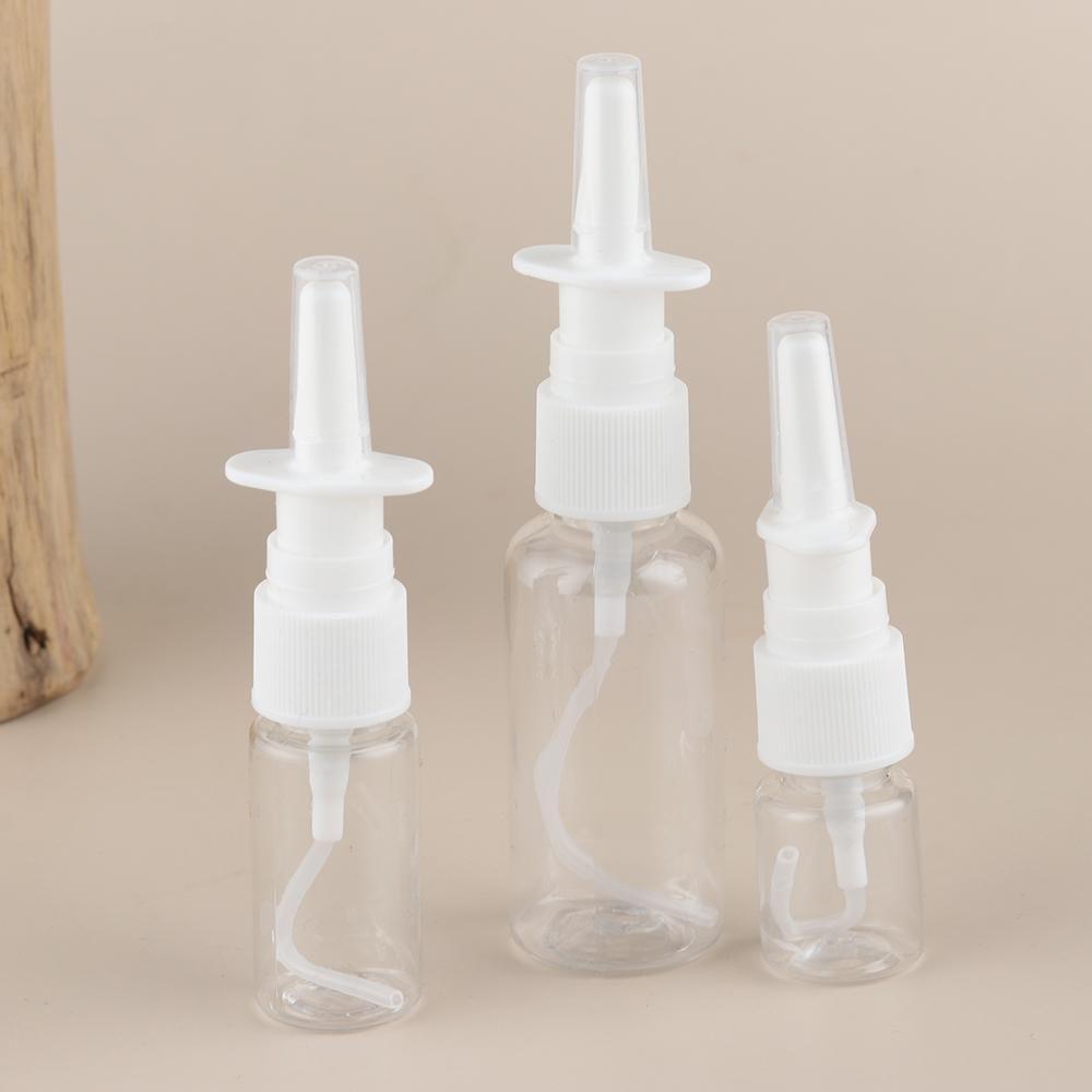 Health Mist Nose Sprayer Empty Plastic Bottles Medical Packaging Nasal Spray Pump