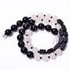 Natural Black Onyx Crystal Mix Shape Gemstone Smooth Beads Necklace 6-10 Mm 18" UB-8580