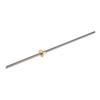 T8 8mm Trapezoidal Stainless Steel Threaded Rod Lead Screw & Brass Nut for 3D Printer 400mm