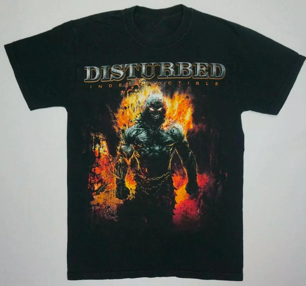 New Disturbed Indestructible Gift For Fans Unisex T-Shirt Mens Womens Tees Top, size S-4XL