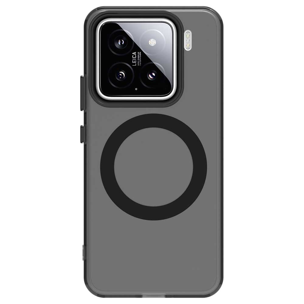 For Magsafe Candy Color Translucent Phone Case For Xiaomi Mi 15 14 Ultra 14T Pro 14 Civi Magnetic Wireless Charging Back Cover