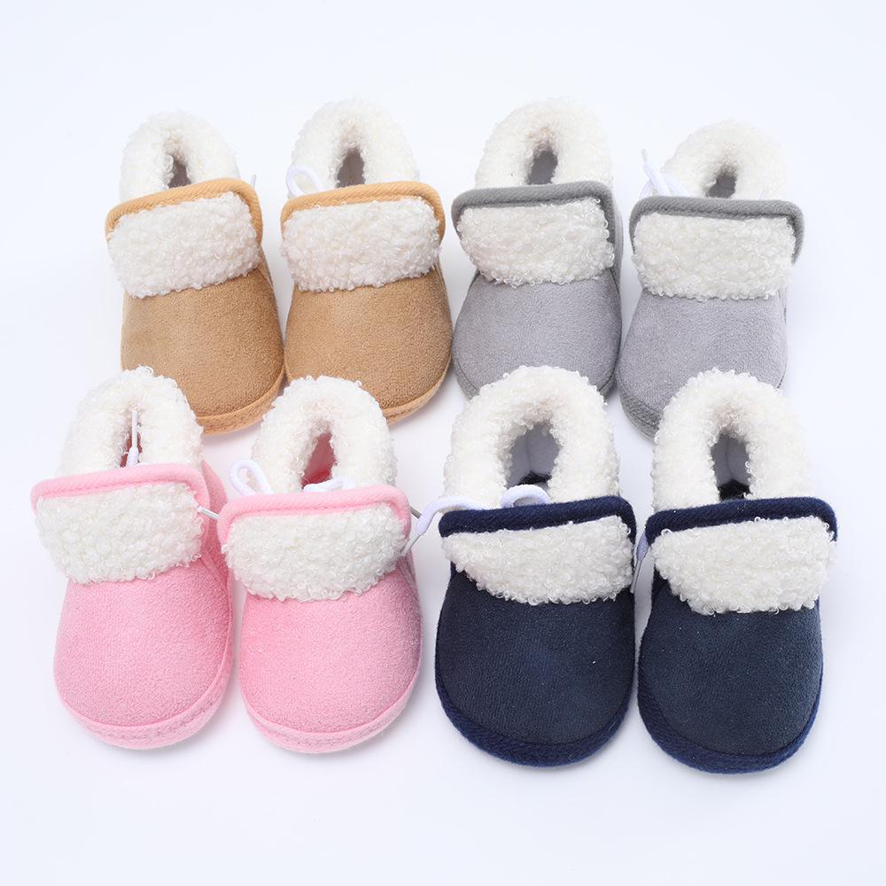 2022 Новорожденные Мягкие Хлопковые Туфли, Нескользящие Детские Туфли для 0-12 Месяцев, Туфли с Мягкой Подошвой Для Малышей