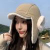 Ear Protection Bomber Hat Plush Ski Earflap Bonnet Fashion Lei Feng Hat  for Men Women
