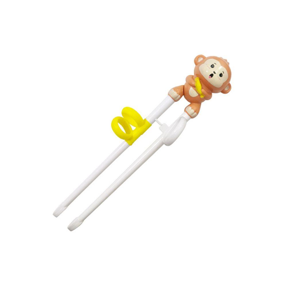 1 Pair Baby Learning Training Chopsticks Cartoon Animal Beginner Chopstick Tableware Kids Eating Training Helper Baby Tools