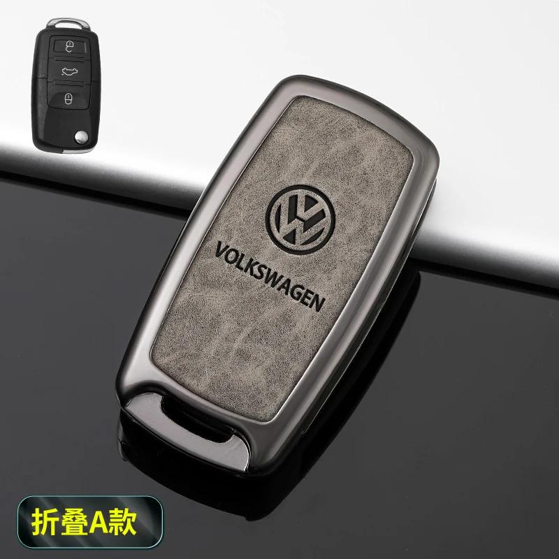 For VW Car Remote Key Case Cover Shell For Volkswagen VW Polo Golf MK7 Passat Tiguan Beetle Caddy T5 Up MK2 T-roc T-cross B8 M