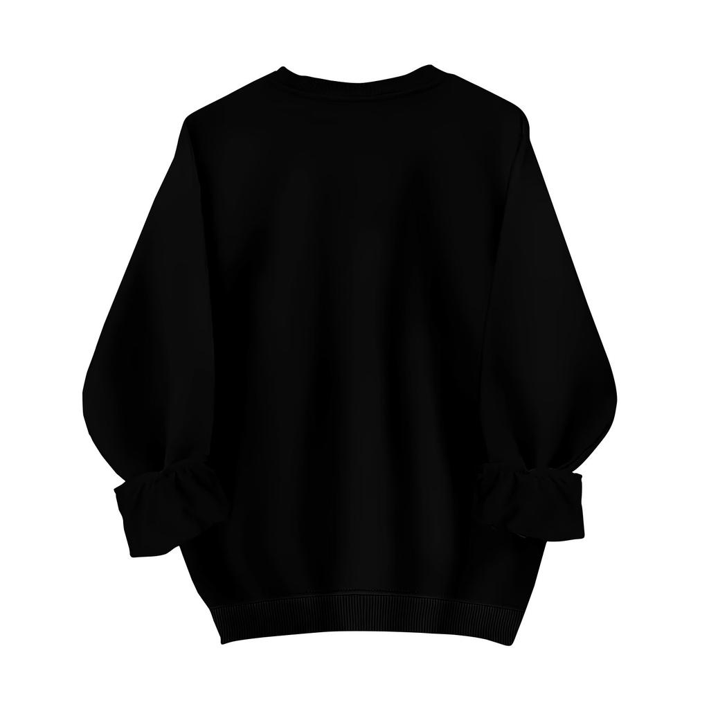 Women's Casual Fashion  Print Long Sleeve O-Neck Sweatshirts Pullover Top