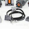 Набор AIMATRIX Power Functions включает моторы ML, пульт дистанционного управления, ИК-приемник, переключатель и удлинительный кабель, что делает его мотором Technic