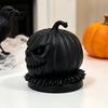 Уникальные Хэллоуинские Коллекционные Предметы 3D Печатная Фигурка Злой Тыквенной Головы с Волнистым Воротником, Готический Темный Ошейник-Воротник Скульптура Клоуна Статуя Джека-Фонаря