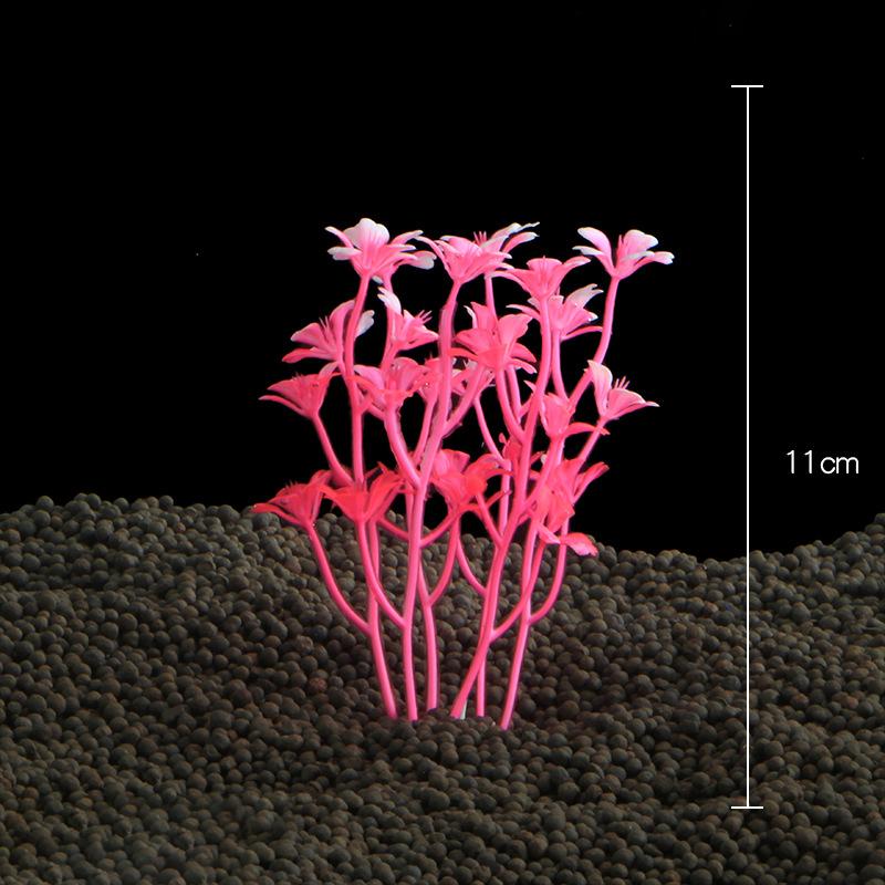 Искусственная водная трава, украшение для аквариума, моделирование гидропонного растения, пейзаж