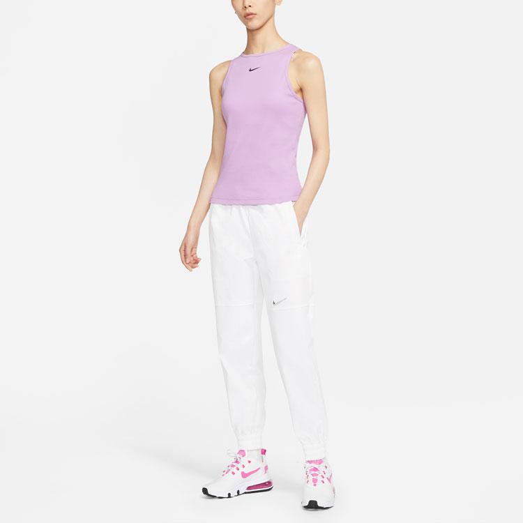 Nike Спортивные базовые майки женские фиолетовые другие CZ9815-591