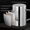 1Pcs 200/300/400ML Stainless Steel Coffee Mug Double Layer Anti-scalding Cup Portable Drink Beer Tea Juice Thermal Tumbler
