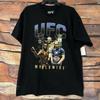 UFC Worldwide Графическая Мужская XL Extra Large Черная Новая с бирками Макгрегор Адесанья Унисекс Футболка