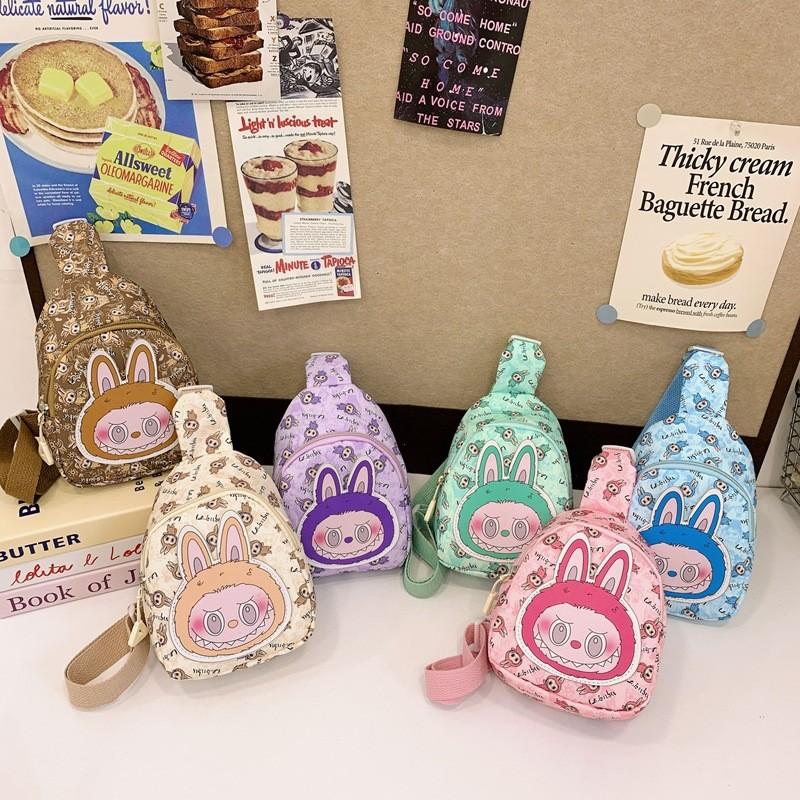 Single Pattern Printed Shoulder Crossbody Chest Bag Fashion Gift Kids