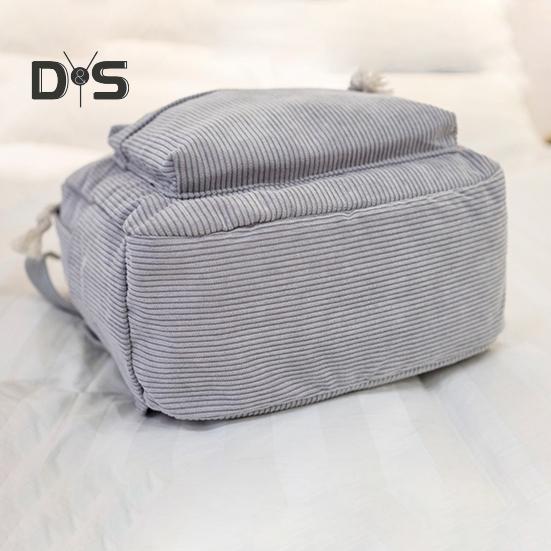 Однотонный вельветовый рюкзак с защитой от кражи, тренировочный рюкзак с регулируемыми ремнями, большая вместимость, унисекс, школьная сумка для путешествий, кемпинга, работы, спортзала