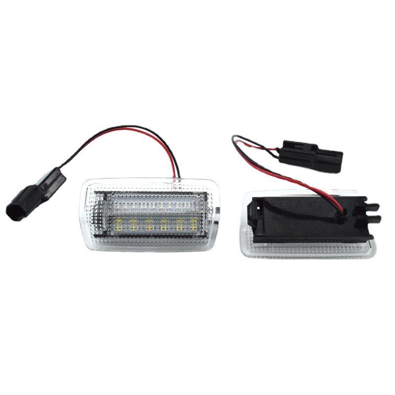 Suitable for Toyota two-color door lights, welcome lights, warning lights, Infiniti white light + red light
