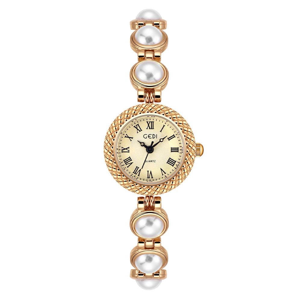 Женские винтажные часы-браслет класса люкс, брендовые, высококлассные, с семицветной цепочкой, модные женские кварцевые наручные часы в подарок