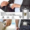 6 Oz Stainless Steel Hip Flask with Bull Totem Wine Pot Portable Hip Flask Travel Alcohol Liquor Bottle