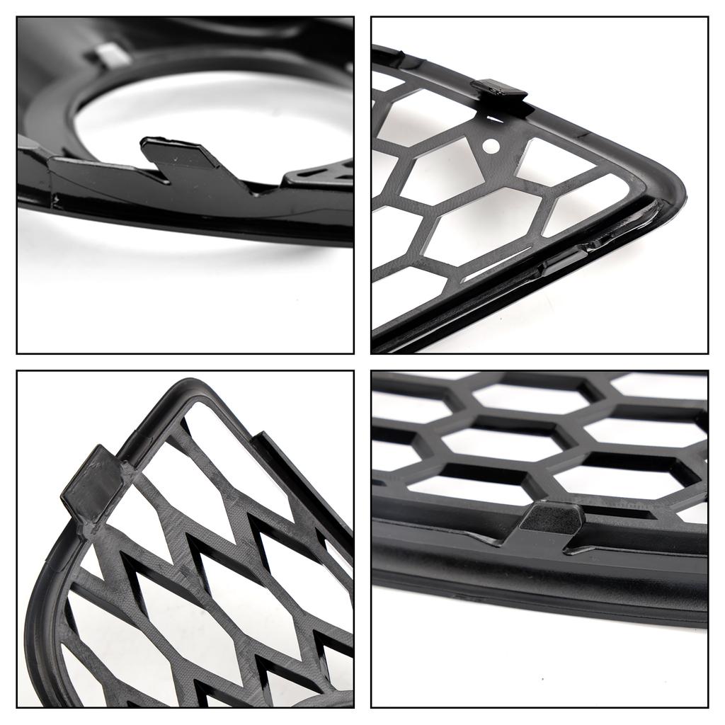 Honeycomb Bumper Front Fog Light Grill Grille Cover Fit A3 8P 2009-2013