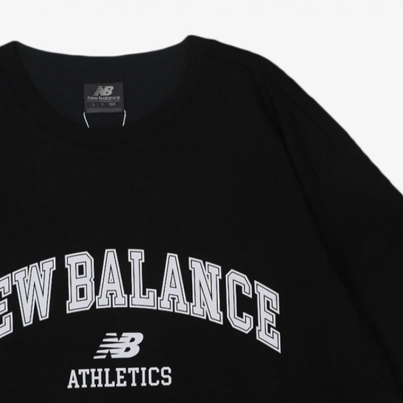 New Balance Tee Rqk Nbnefco213 19 Uni Essential Arch Logo Short Sleeve Tee Sem