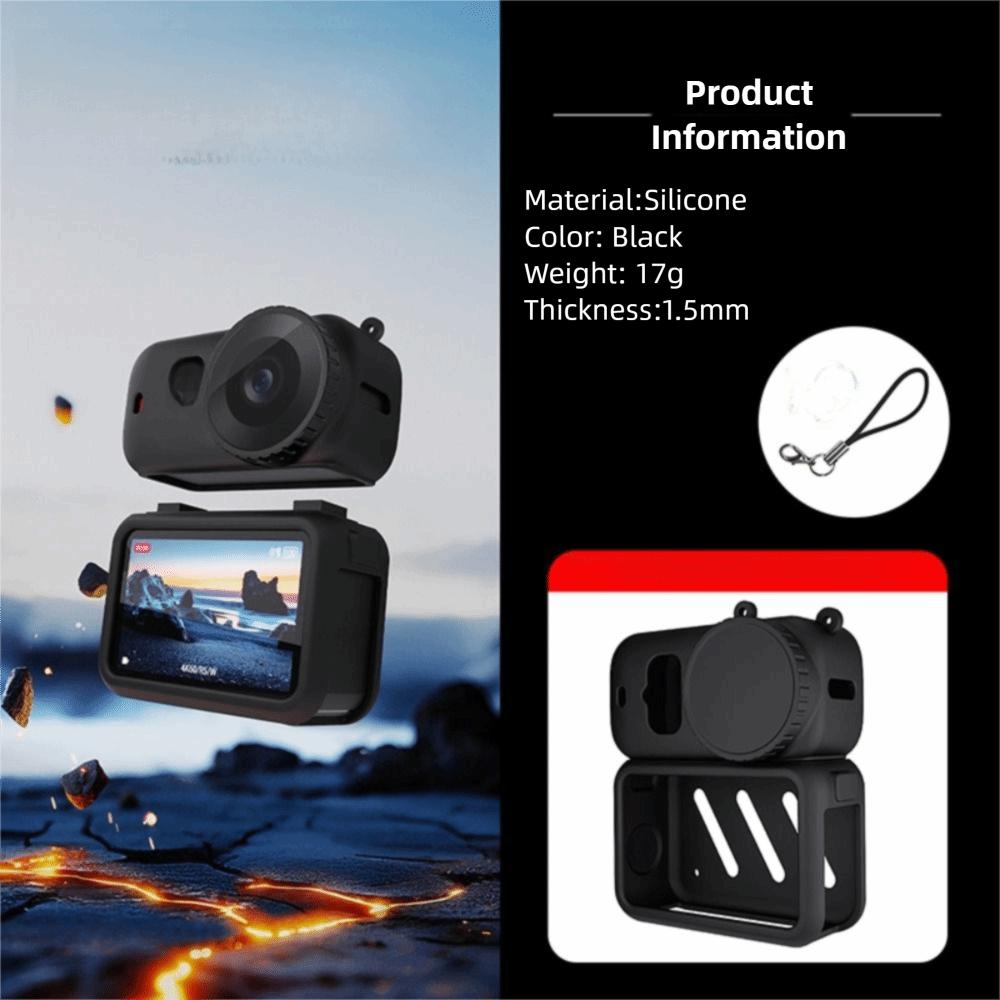 3 шт./набор Силиконовый мягкий чехол Полная защита Корпус камеры для DJI Osmo Nano Аксессуары