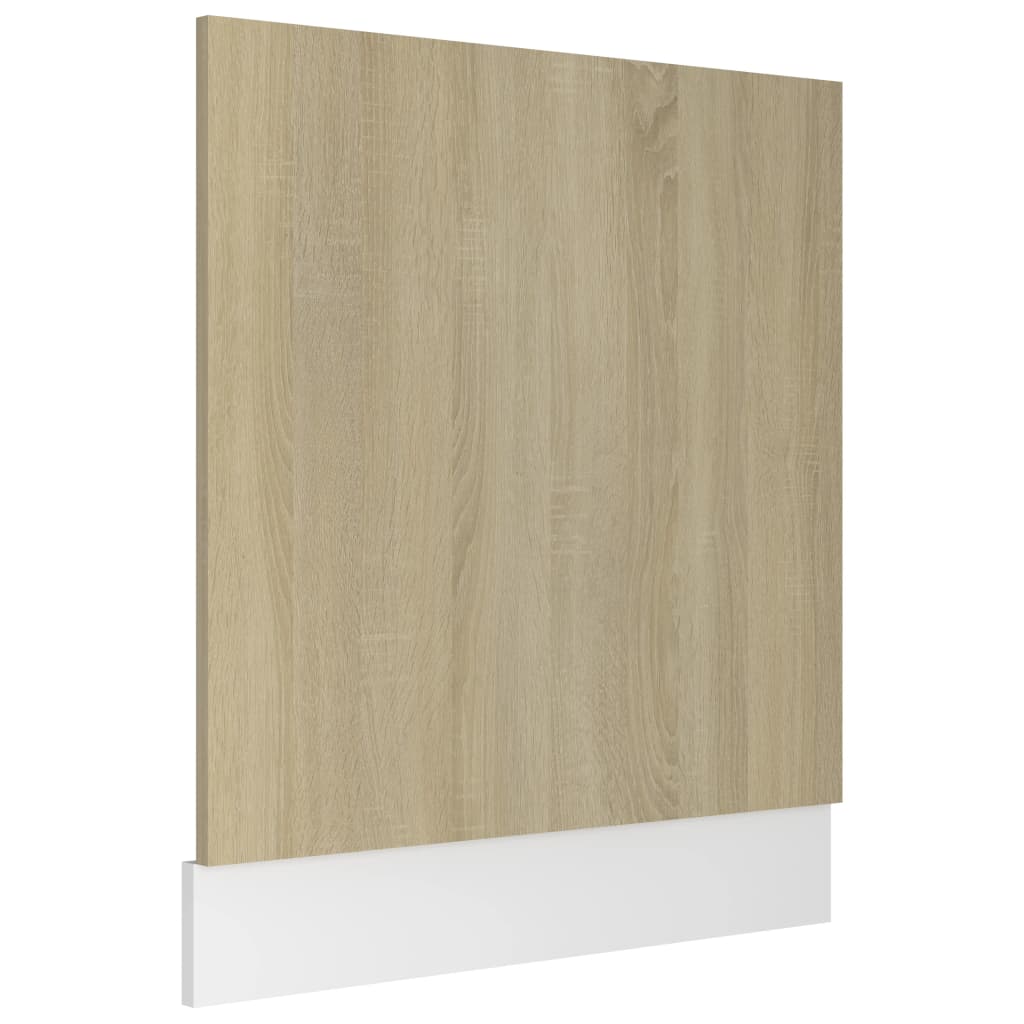 Dishwasher Panel Lyon Sonoma Oak 59.5 x 3 x 67 cm Wood Based Material