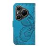 For Huawei Pura 80 Ultra Case Butterfly Pattern PU Leather Folio Flip Phone Cover