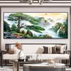 5d Welcome Pine Diamond Painting Full Diamond New Living Room Mosaic Art Point Diamond Cross-stitch Diamond Embroidery Landscape New Chinese Diy