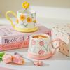 Souvenir Gifts Pastoral Style Single Cup Sunflower Ceramic Cup Household Set Mug Tulip Cup