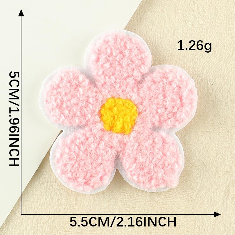 Нашивка Компьютерная вышивка Этикетка Подсолнух Вышивка Полотенце Наклейка на ткань Аксессуары для одежды Значок Ручной счет Сделай сам Этикетка на ткань Вышивка Наклейка