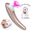 Массажер для груди Стимулятор клитора и влагалища Вибратор для сосания клитора и языка Взрослая секс-игрушка для женщин Оральный вибратор для языка и сосков
