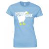 Вдохновлено игрой Untitled Goose Game Honk Honk Женская облегающая футболка