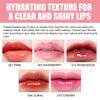 EELHOE Plumping And Moisturizing Lip Glaze, Lightening Lip Lines, Hydrating Lips, Plumping Care, Water-glossy Glass Lip Gloss Oil