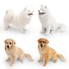 Pet Dog Replica Pvc Model For Childrens Learning Toy And Desktop Animal Display