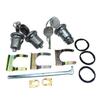 Ignition or Door or Trunk Lock Cylinder Keys Barrel Kit LC1426 DL1580 TL1575 For Chevrolet Buick GMC Cadillac Pontiac Oldsmobile