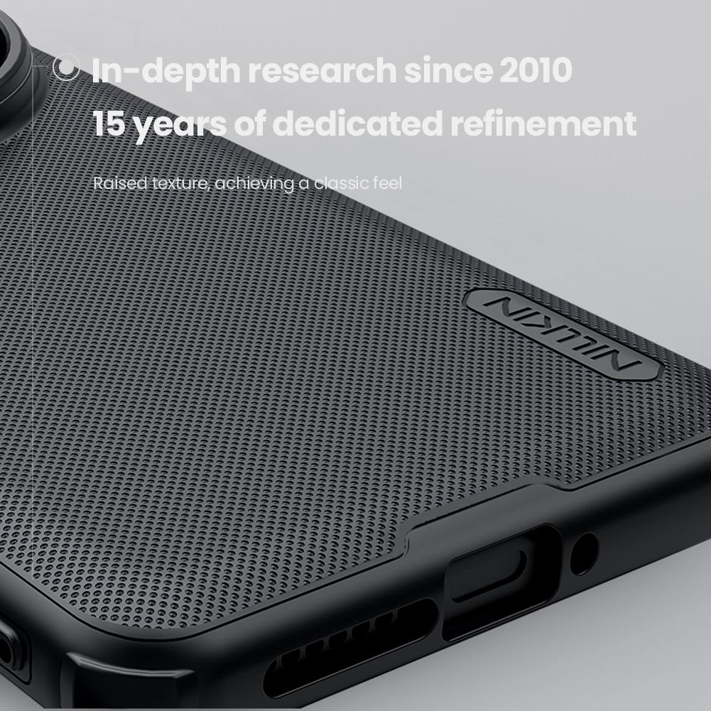 Для Xiaomi MI 15 Ultra чехол для телефона Nillkin Super Frosted Shield Pro Hard PC+TPU Shell противоударный чехол-накладка