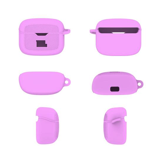 Силиконовый защитный чехол для наушников, пыленепроницаемый, водонепроницаемый, однотонный, с подвесной пряжкой, чехол для беспроводных наушников JBL TUNE BUDS